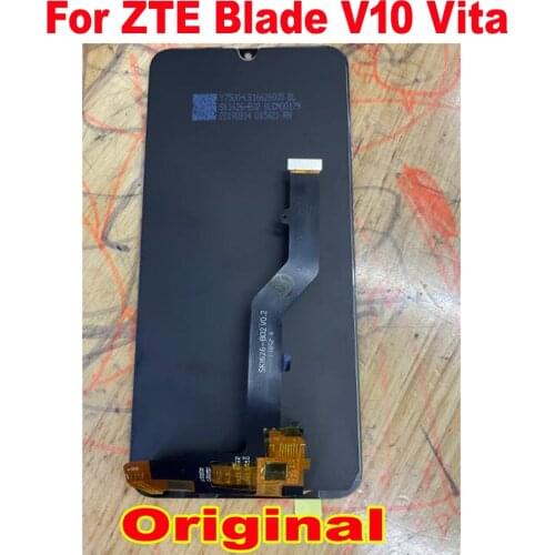 100% Original Working Glass Sensor For ZTE Blade V10 Vita LCD Display Touch Panel Screen Digitizer Assembly Phone Pantalla