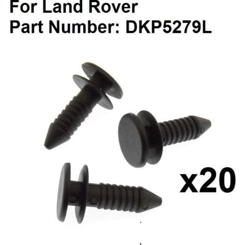 20x For Land Rover Plastic Clips for Rear Door Trim Panel- Door Card Stud DKP5279L