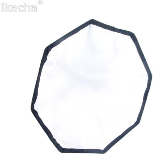 30cm/11.8" Foldable Octagon Flash Speedlite Softbox Diffuser Photo Studio Accessories for Canon Nikon Sony