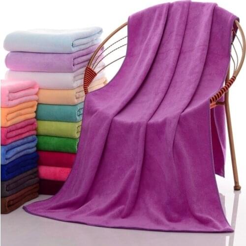 70x140cm Soft Microfiber Absorbent Drying Bath Beach Towel Washcloth Swimwear Shower Hotel Home Travel Hair Quick Dry Towel