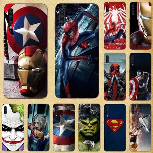 Super Hero Phone Case Cover For Samsung Galaxy A70 A 70 SM-A705F A705F A705 Soft Silicone Back Case For Samsung Galaxy A70 A 70