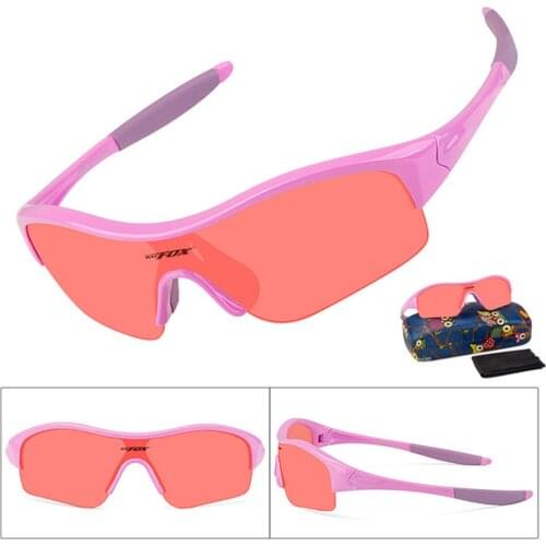BATFOX Kid Bicycle Silica Soft Sunglasses Flexible Safety Frame Shades For Boy Girl Child Baby Sun Glasses UV400 Eyewear Shade