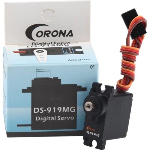DS-919MG 1.5kg/ .07 sec Servo Micro Servo 22.5X11.5X24.6mm For 450 Helicopter