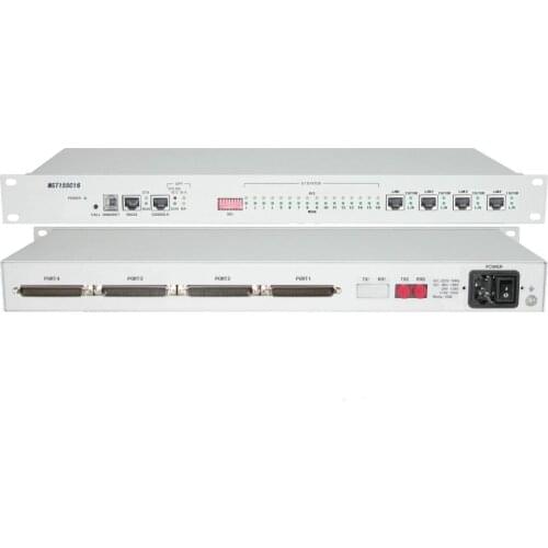 FTTH MST155C16 Multi-service PDH Fiber Optic Multiplexer 16E1 4*Ethernet Single Mode Dual Fiber SC 20km 1310nm AC power supply