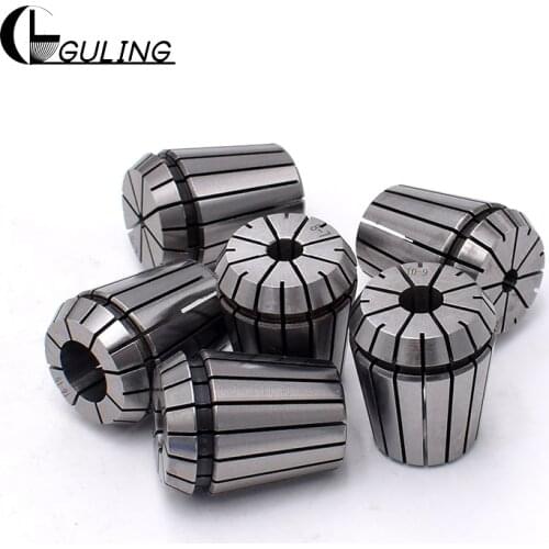 GULING ER25 collet High precision ER collet 2-15mm 65Mn spring steel collet for CNC milling tool holder