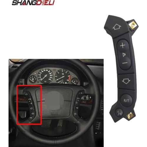 Left Steering Wheel Multi-function Button Switch 6903396 Steering Wheel Button Audio Volume Button for BMW E38 E39 E83 530i 540i