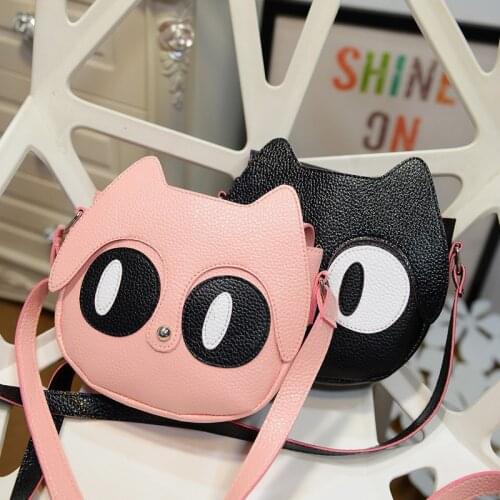 2019 Fashion Women Bag Fox Women Messenger Bags Female Crossbody Shoulder Bag Cartoon Children Girls Bag Wallet Bolsa Feminina