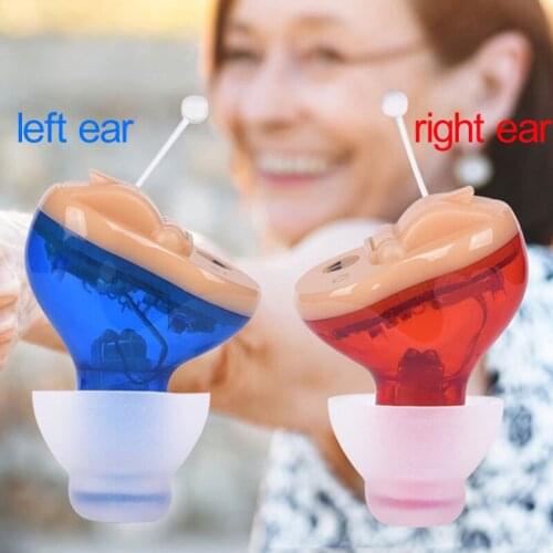 2021 New Best Hearing Aid Mini Amplifier Portable Hearing Aids 10A Battery Sound Amplifier Invisible Hearing Aid for Deaf
