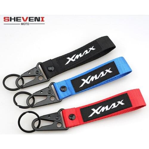 New For Yamaha XMAX250 XMAX300 XMAX 250 300 2022 2021 2020 2019 2018 Motorcycle 3D embroidery keychain keyRing Accessories