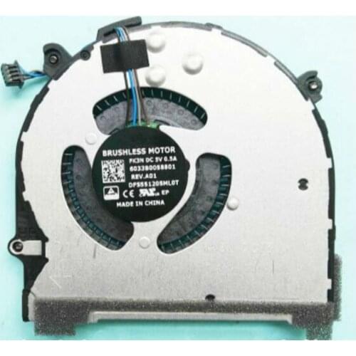 New original Laptop CPU Cooling Fan For DFS551205ML0T FK3N DC5V 0.5A 6033B0058801 cooler fan
