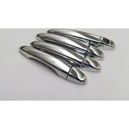 New Chrome Door Handle Cover Trim For Jeep Compass 2017 2018 2019 2020