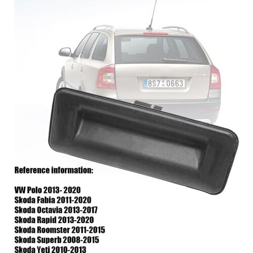 FOR VW Polo Skoda Fabia Octavia Rapid Trunk clasp Backup box open Tail door opening switch 5ED 827 566 5E0827566 5E0827566A