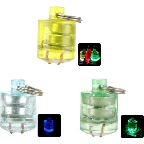 Underwater Mini Electronic Fishing Light Fish Attraction Lamp Lure Led Flashing Fishing Light Lures Squid Bait Lamp