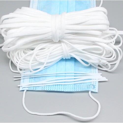 Mask Elastic Band Rubber Rope Ear Hanging Rope Nose Bridge Clips Adjustable Handmade DIY elastic sewing Mask Craft Accessories