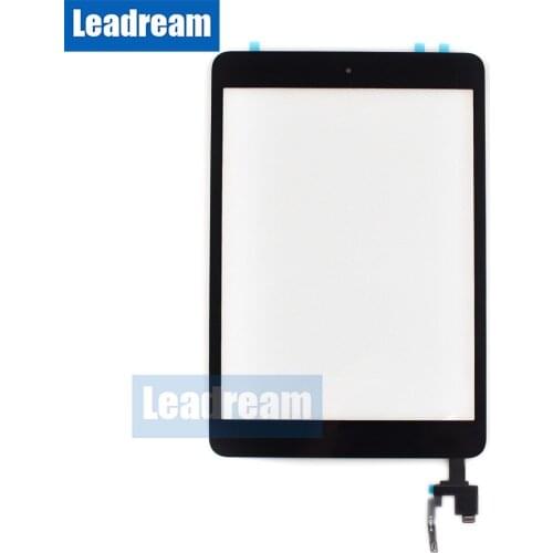 50PCS Front LCD Touch Screen Glass Panel Digitizer with IC Connector No Home Button for iPad Mini 3 A1599 A1600 A1601
