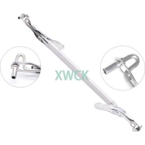 Dental Silver Amalgam Carrier Amalgam Gun Double End Restorative ASM Anesthetic Ivory Amalgam Carrier Syringe Dentist Lab Tools