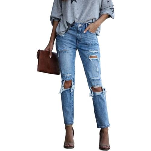 Youzhiqingnian Womens Summer Jeans