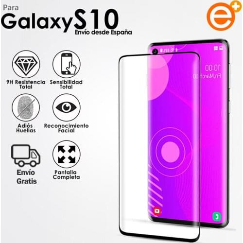 Screen Protector tempered glass full for Samsung S10 protective safety glass for Smartphone