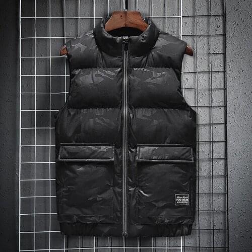 7XL 8XL New Mens Vest Jackets Sleeveless Mens Warm Vests Homme Casual Thicken Waistcoat Plus Size Chalecos Para Hombre