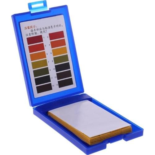 1-14 PH Test Paper Tropical Aquarium Fish Tank Water Testing Kit 80pcs