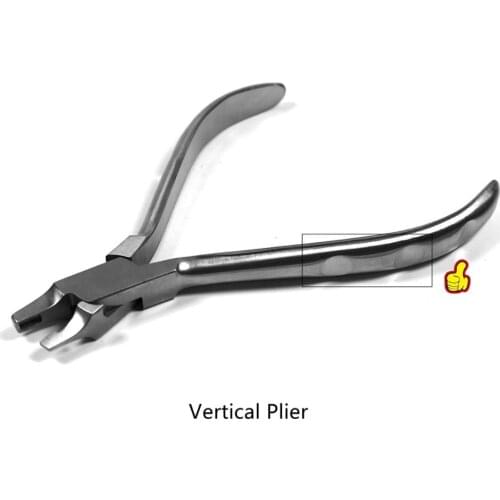 1Pcs Dental Orthodontic Vertical Aligner Plier Thermal Forming Invisable Brace
