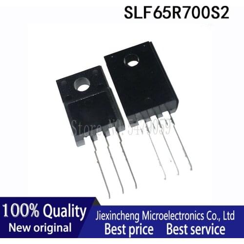 10PCS SLF65R700S2 4N80L-TF3-T KIA12N65H CS10N65FA9HD KIA7N80HF TSF16N50MR TO220F MOS transistor New original