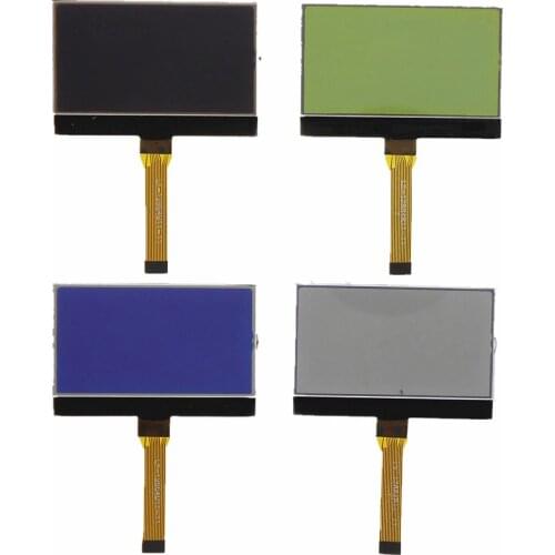 12864B11 12pin 12864 LCD screen with backlight 128*64 dot matrix display FPC plug-in connection