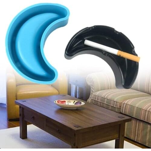 2021 New Resin Epoxy DIY Epoxy Moon Ashtray Silicone Mold Jewelry Making DIY Craft