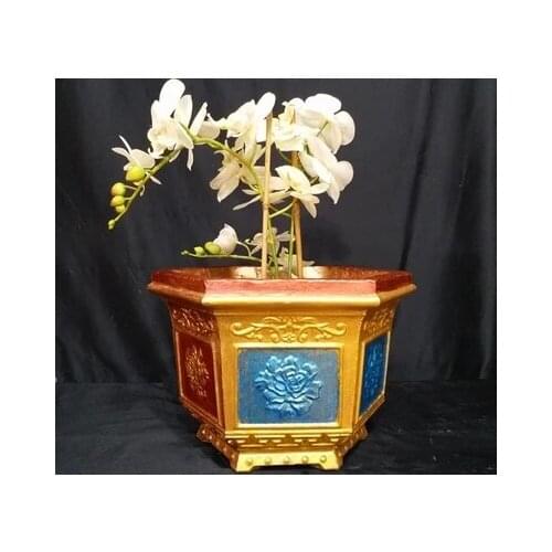 30cm side length x 22cm Tall Cement Flowerpot ABS Mold Concrete Mould planters for succulents Handmade Decoration Garden Tool