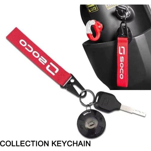 3D Key Holder Chain Collection Keychain Badge Keyring For Super SOCO TS TC TCMAX CU