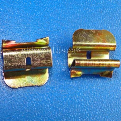 Free Shipping 100PCS U type iron clamp For Beze Auto Metal Fasteners Car Metal Clip Retainer Clips