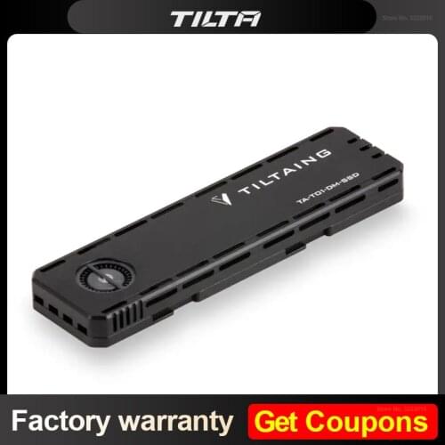 Instock Tilta NVMe / SATA SSD Case for BMPCC 4K/6K/6K PRO Flip Screen Modification TA-T01-DM-SSD2