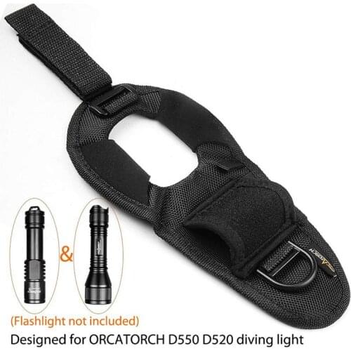 Flashlight Holder Flashlight Glove Hands-Free Flashlight Holder Universal Adjustable Wrist Strap Diving Lighting Accessories