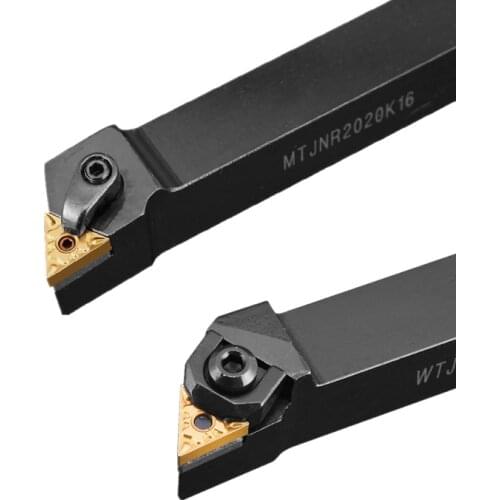 10PCS TNMG160404R-S and 1PCS MTJNR1616H16 MTJNR2020K16 MTJNR2525M16 WTJNR1616H16 WTJNR2020K16 WTJNR25 CNC Turning Tools Holder