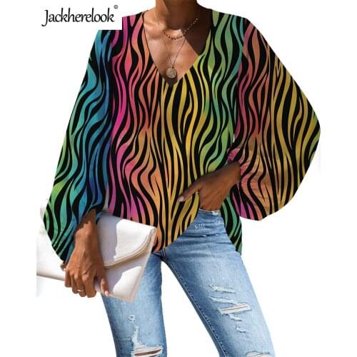 Женские рубашки в полоску Jackherelook China At AliExpress