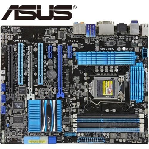 Asus P8Z68-V PRO Desktop Motherboard Z68 Socket LGA 1155 i3 i5 i7 DDR3 32G ATX UEFI BIOS Original Used Mainboard On Sale