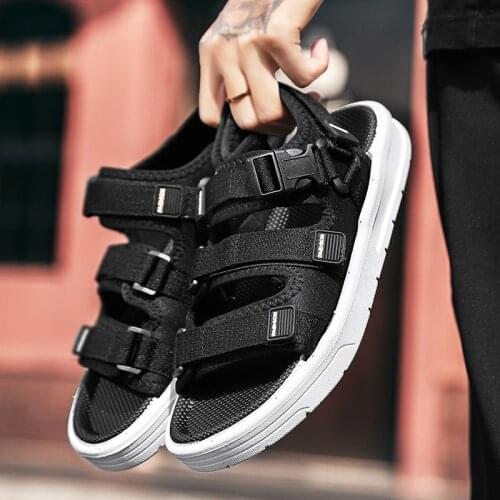 Mens SandalsMens Large Size Beach Shoes Sandals and Slippers Outdoor Fashion Leisure Sports Non-slip Shoes Sandals Men