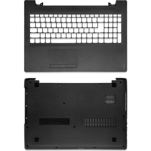 NEW Upper Top Case/Bottom Cover For Lenovo ideaPad 110-15ACL Series Laptop Palmrest Upper Case C Cover Bottom Case Black