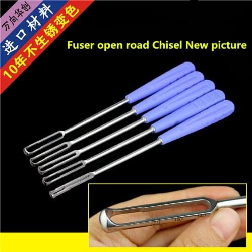 Orthopedic instrument medical Reamer open circuit chisel spinal interbody dis lumbar fusion scraper Bone Spatula round knife AO