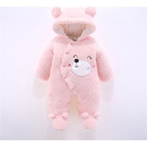 Popodion 2020 Winter Baby Onesies Thickened Baby Clothes CHD20323