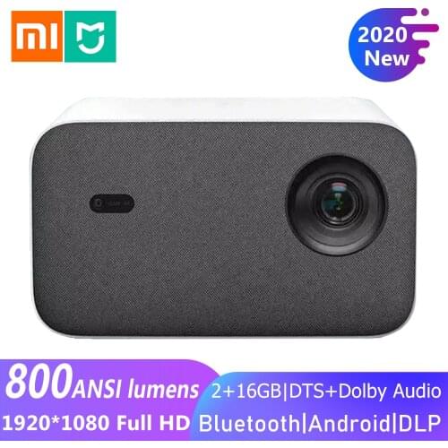 Xiaomi Mijia Projector 2 Laser 800 ANSI Lumens 1080P Full HD 2+ 16GB Mijia IoT Low Noise Dolby DTS Home Theater Projection TV