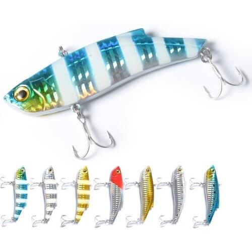 Sinking VIB Lure Hard Bait 28g 90mm Made by ABS High Quality Simulation Bionic Life-like 3D Eyes Freshwater Saltwater Fishing