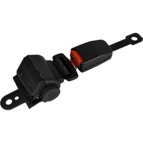 Universal 2 Point Seat Belt Car Safety Seatbelt Buckles Nylon Straps Retractor Heavy-Duty Nylon Retractable Car Accessories