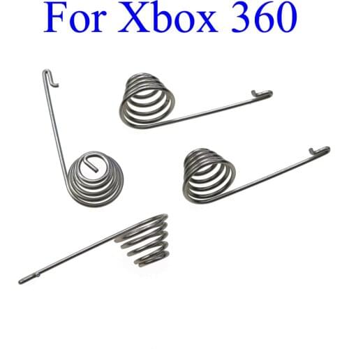 YuXi 10Pair=20Pcs Repair parts Replacement L/R Left Right Battery Holder Spring for Xbox 360 Wireless Controller