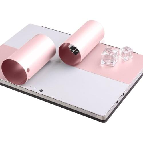 Protective Decal Sticker Protector Laptop Cover Skin for Microsoft New Surface Pro 6 (2018 Released) 12.3" Back Cover Rose Gold