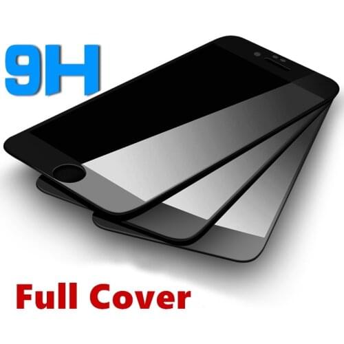 Full Cover Tempered Glass For iPhone XR X XS 11 12 Pro Max 12 mini Screen Protector Film for iPhone 5 5s SE 2020 6 6s 7 8 Plus