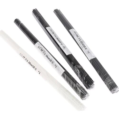 10Pcs 20CM Plastic Welding Rods PP/PVC/PE Welding Sticks For Bumper Repair Welding