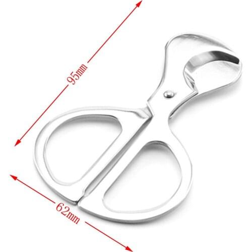20pcs/lot Wholesale Stainless Steel Cigar Cutter Christma Scissors Gift For Men Cigarette Herb Accessories Cigars Smoking Smoke