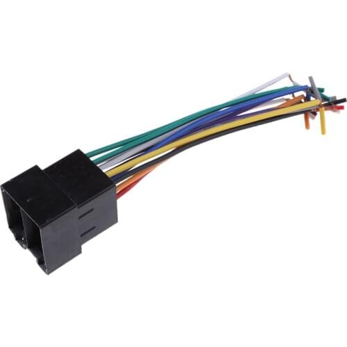 Car ISO Radio Adapter Reverse Wiring Harness For Volkswagen Radio