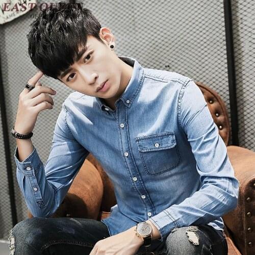 Мужские приталенные рубашки EASTQUEEN China At AliExpress